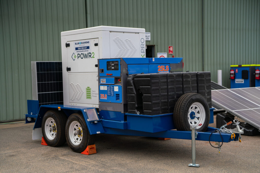 mobile hybrid trailer system