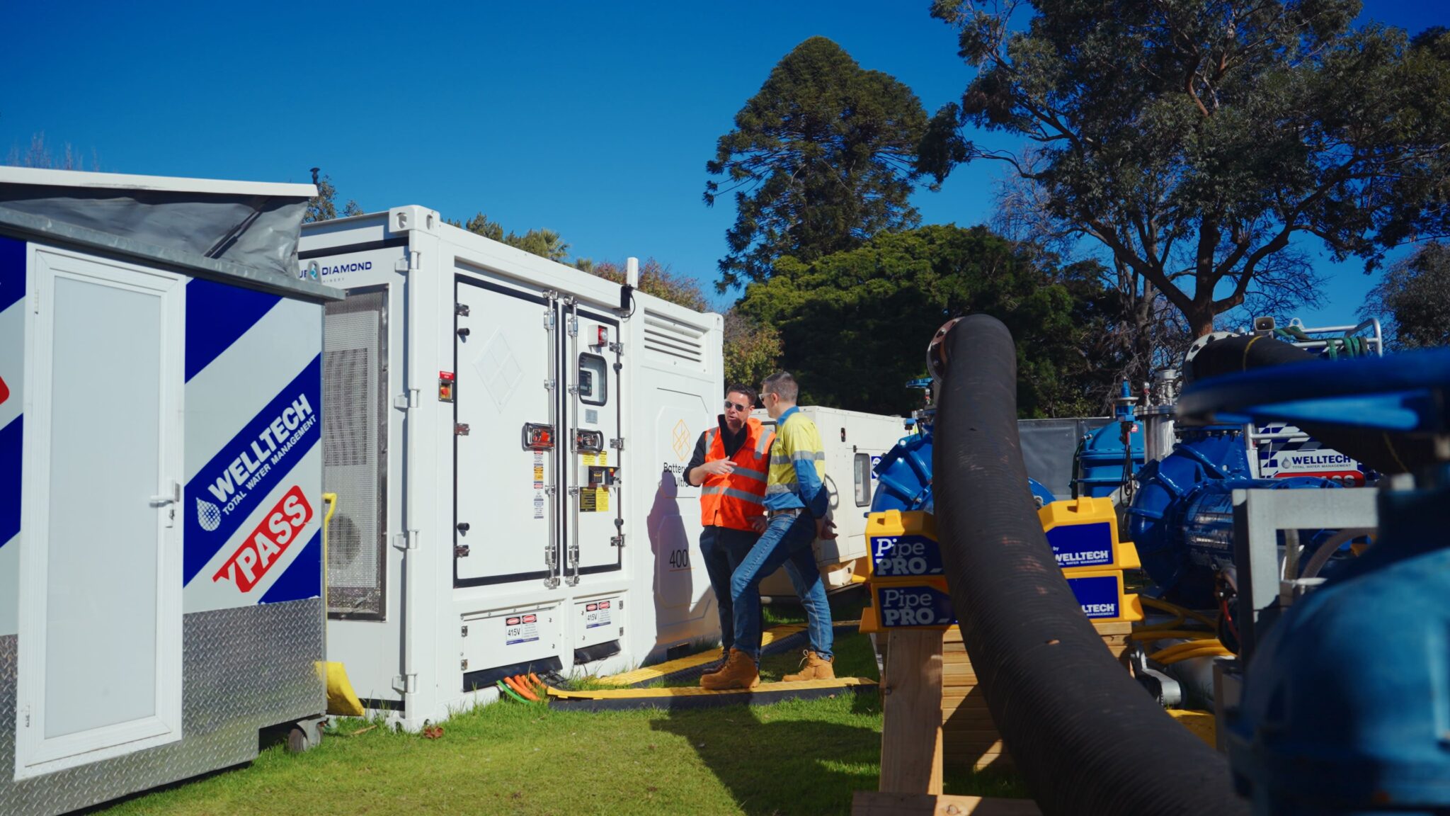 Hybrid Power for East Perth Sewer Bypass Welltech Case Study